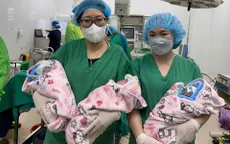 Mổ lấy thai ba tự nhiên hiếm gặp