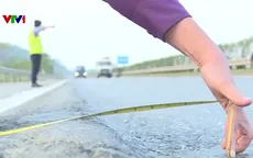 Mất an toàn giao thông do mặt đường xuống cấp