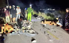 Hai xe máy tông nhau trực diện ở Lâm Đồng, 2 nam thanh niên tử vong