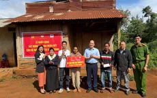 Quỹ Tấm lòng Việt trao hỗ trợ xây nhà cho người dân khó khăn ở Đắk Lắk