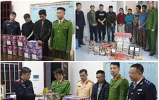 Nghệ An liên tiếp triệt phá nhiều vụ án, thu giữ gần 7,3 tạ pháo nổ