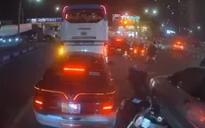Luồn lách, vượt vạch liền trong đêm tối, xe máy gặp tai nạn