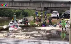 Khẩn trương xử lý ô nhiễm sau sự cố tràn dầu ở Quảng Ngãi