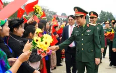 Đại tướng Phan Văn Giang dự khởi công xây dựng Trung tâm Y tế Bảo Lạc, Cao Bằng