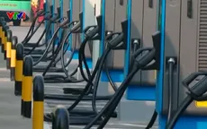 Hà Nội thí điểm 39 trạm sạc, tủ đổi pin tại bãi đỗ xe công cộng