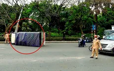 Camera AI hỗ trợ làm rõ nguyên nhân vụ tai nạn giao thông trên đường Đàm Quang Trung