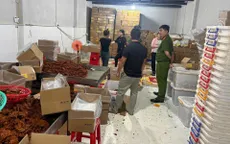 Tiêu hủy hơn 30 tấn thịt, nội tạng không rõ nguồn gốc ở TP Hồ Chí Minh