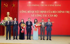 Bà Nguyễn Thị Thu Hà giữ chức Phó Chánh Văn phòng Thường trực Văn phòng Trung ương Đảng