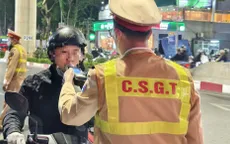 Hà Nội: 110 lái xe vi phạm nồng độ cồn đêm Giao thừa