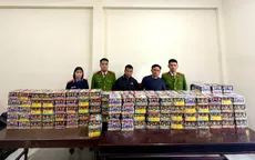 Triệt phá đường dây mua bán trái phép hàng cấm, thu giữ 220kg pháo nổ