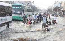 Triều cường dâng cao, ven biển Đông Nam Bộ đối mặt nguy cơ ngập diện rộng