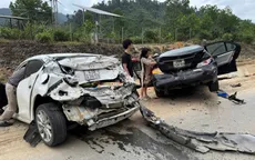 Tai nạn liên hoàn trên cao tốc La Sơn - Hòa Liên, 11 xe ô tô hư hỏng