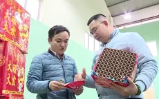 Thu giữ hàng trăm kg pháo hoa lậu tại nhà kho ở Hà Nội