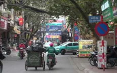 Cái lạnh buốt giá đầu năm khiến nhịp sống Thủ đô chậm lại