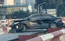 Hà Nội: Tai nạn liên hoàn trên cầu vượt Ngã Tư Vọng, 1 người tử vong