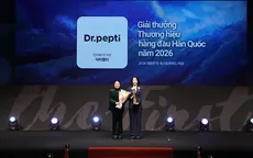 Dr.pepti đạt Giải thưởng Thương hiệu hàng đầu Hàn Quốc 2026