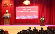 Học viện Chính trị quốc gia Hồ Chí Minh tổ chức Hội nghị triển khai nhiệm vụ năm 2026