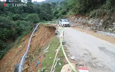 Nghệ An đầu tư gần 280 tỷ đồng nâng cấp đường tỉnh bị sạt lở sau mưa lũ