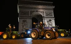 Nông dân Pháp lái hơn 350 máy kéo biểu tình tại Paris