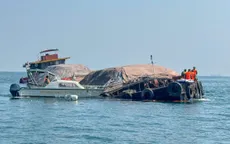 Hải Phòng: Cứu hộ thành công tàu vận tải chở hơn 1.200 tấn tro xỉ gặp nạn trên vịnh Lan Hạ