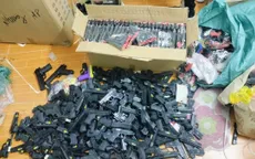 Phát hiện thanh niên ở Hải Phòng rao bán súng đồ chơi nguy hiểm, thu giữ 200 khẩu súng nhựa
