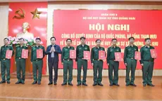 Quảng Ngãi: Bổ nhiệm sĩ quan Quân đội về 96 Ban chỉ huy quân sự xã, phường, đặc khu