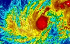 Bão Nokaen đang mạnh dần lên ở vùng biển Đông Philippines
