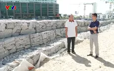 Kè khẩn cấp giúp người dân Khánh Hòa vơi bớt nỗi lo trước sóng dữ