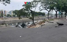 TP Hồ Chí Minh: Khẩn cấp xử lý “hố tử thần” sạt lở ở kênh Tàu Hủ