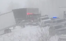 Bão tuyết gây tai nạn liên hoàn hơn 100 xe ở bang Michigan (Mỹ)