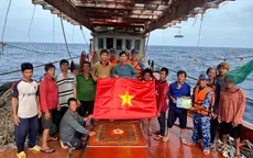 Những con tàu nơi tuyến đầu gửi niềm tin về Đại hội XIV của Đảng