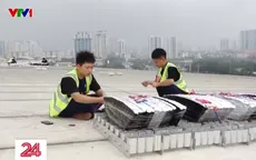 Cận cảnh trận địa pháo hoa lớn chưa từng có tại Hà Nội