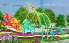 Đường hoa Nguyễn Huệ Tết Bính Ngọ mở rộng ra phường Thủ Dầu Một và Vũng Tàu