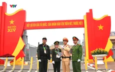 Cảnh sát giao thông Thủ đô: "Lá chắn" bảo đảm an toàn tuyệt đối Đại hội XIV của Đảng
