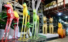 Thăm xưởng chế tác linh vật cho Đường hoa Nguyễn Huệ