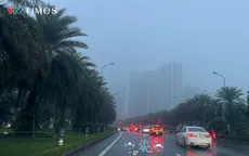 Sương mù dày kèm mưa phùn ở Bắc Bộ, ô nhiễm không khí gia tăng