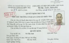 Truy nã đặc biệt trùm cá độ bóng đá liên tỉnh, liên quan 48 đối tượng