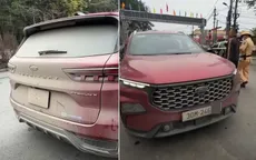 Trường hợp nào xe bị bùn che mờ biển số không bị xử phạt?