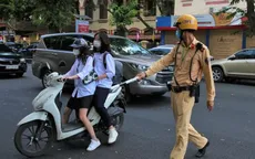 Tháng 1/2026: Hà Nội xử lý 1.679 trường hợp học sinh vi phạm an toàn giao thông
