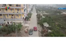 Bị cắt vỉa hè, lòng đường vì chồng lấn quy hoạch tại khu dân cư ở Bắc Ninh