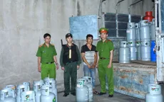 Đột kích 10 điểm sang chiết gas giả, thu giữ gần 4.000 bình gas tại Đồng Nai