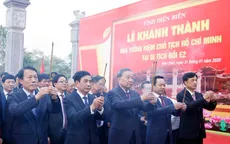 Tổng Bí thư dự lễ khánh thành Nhà tưởng niệm Chủ tịch Hồ Chí Minh tại Di tích Đồi E2