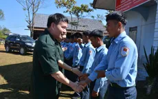 Quảng Ngãi: Thăm, động viên đội tìm kiếm hài cốt liệt sĩ làm nhiệm vụ tại Lào