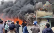 Hưng Yên: Hỏa hoạn bùng phát tại chợ Dành, thiêu rụi nhiều gian hàng