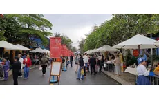 Chợ phiên Tân Thành - điểm hẹn xanh thu hút du khách quốc tế tại Đà Nẵng