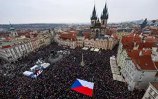 Hàng chục nghìn người biểu tình tại trung tâm thủ đô của CH Czech