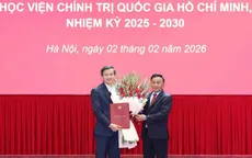 Ông Đoàn Minh Huấn giữ chức Bí thư Đảng ủy Học viện Chính trị quốc gia Hồ Chí Minh