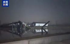 Sập cầu đang thi công tại Trung Quốc, ít nhất 2 người thiệt mạng