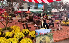 Chợ xuân Hà Nội tất bật những ngày giáp Tết