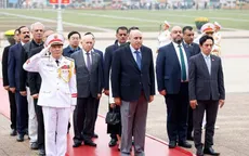 Chủ tịch Hạ viện Jordan viếng Chủ tịch Hồ Chí Minh và tham quan Hoàng thành Thăng Long